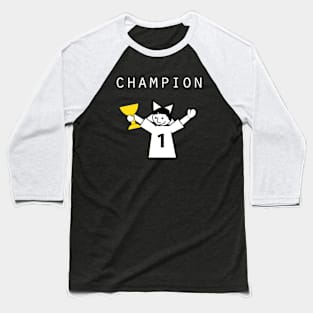 Champion with a trophy doodle Baseball T-Shirt